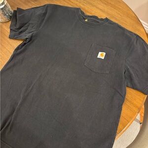 Carhartt heavy duty Men's Dark Gray Short Sleeve Tee